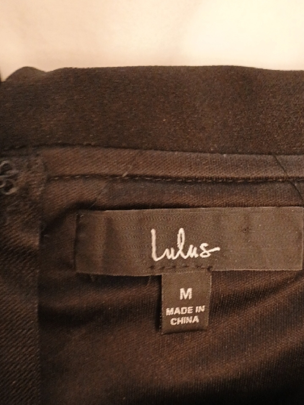 Lulus Off-Shoulder Black Women’s Dress - Picture 5 of 5